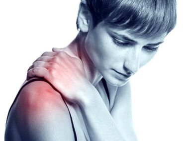 shoulder joint pain due to osteoarthritis