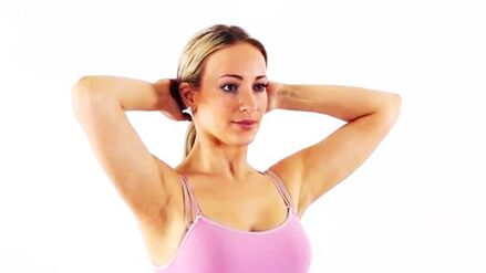 Therapeutic gymnastics Treatment method of neck osteochondrosis
