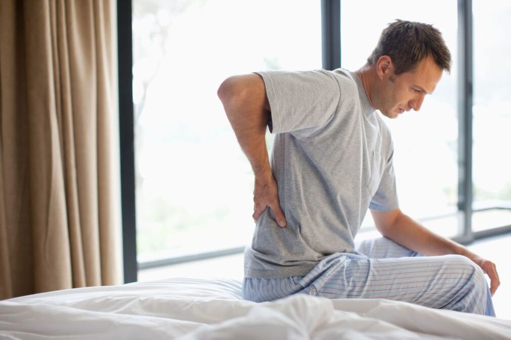 Acute back pain